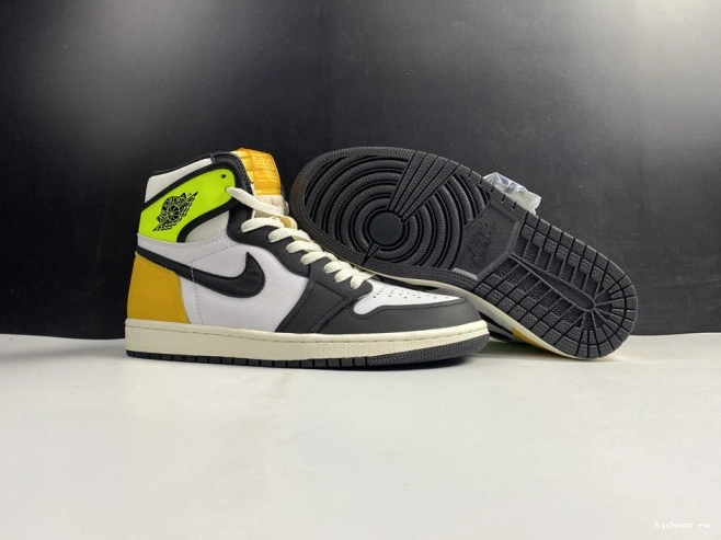 Rep HIGH RETRO AIR 555088-118 JORDAN 'VOLT 1 OG GOLD' 0718